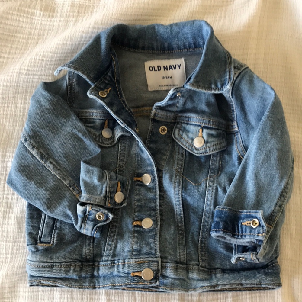 Old Navy denim jacket, 18-24